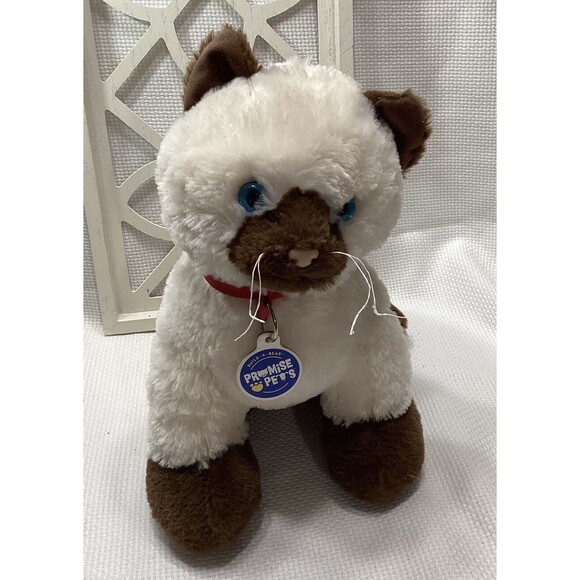 Promise Pets™ Ragdoll Kitty Build a Bear BaB 14" Plush Cat Kitten Plush Toy - Picture 1 of 11